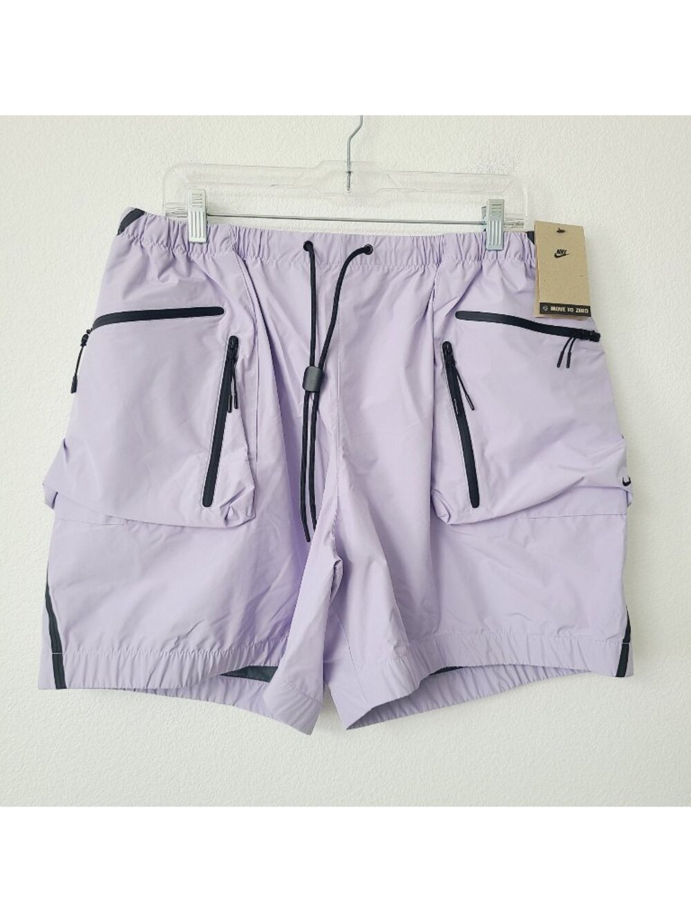 Nike Tech Super Lightweight Shorts HJ2946-515 Size L Purple